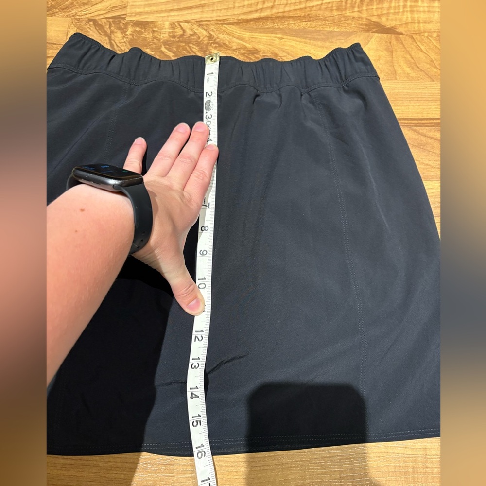 Patagonia Women's Fleetwith Skort Black Size XS Missing Drawstring - Picture 9 of 10